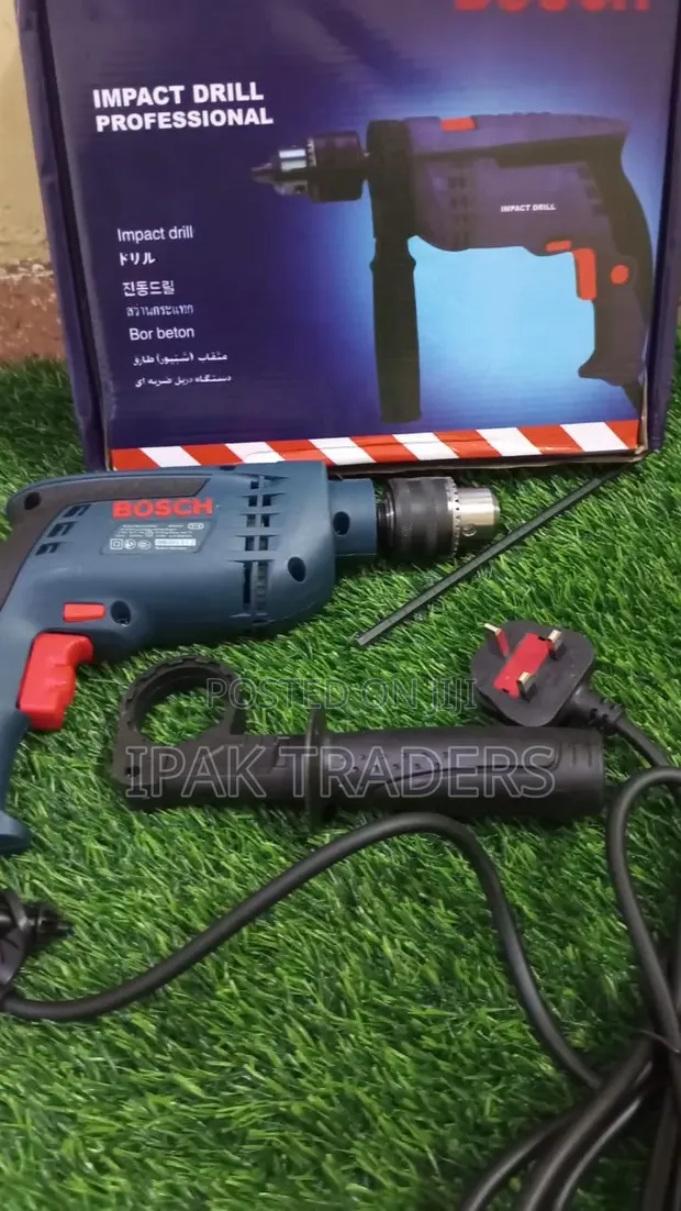 Bosch Hammer Drill - Blue/Green 4.5" - 1