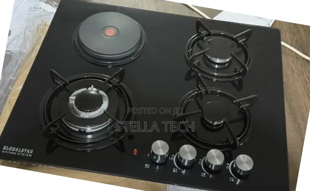 Globalstar GS-4G60 (3+1) Gas Stove Hob Cooker - 1