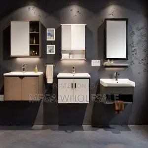 Wall Mounted Bathroom Vanity Cabinet with Mirror