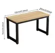 1200mm Metal Frame Office Table - 1
