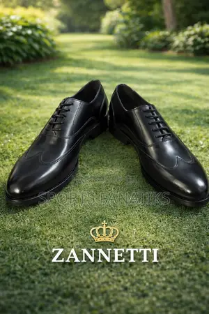 Genuine Leather Oxford Shoes - Men's