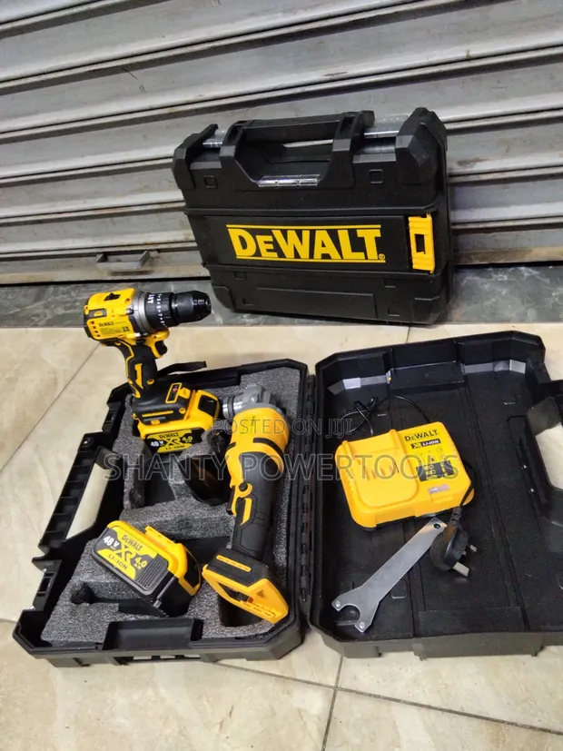 Dewalt Cordless Combo Drill and Grinder Kit - 1