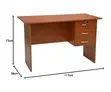 1200mm 3-Drawer Office Study Desk - 4