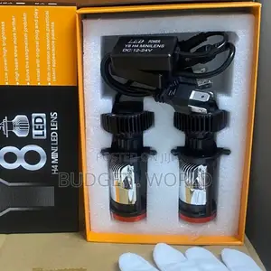 Y8 H4 LED Car Headlight Bulbs - 30,000LM High/Low Beam
