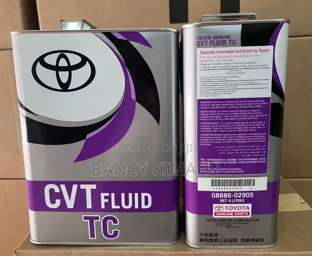 Genuine Toyota Purple CVT Fluid TC - 4L - 1