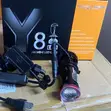 Y8 H4 LED Headlamp Bulbs - Mini Projector High/Low Beam - 1
