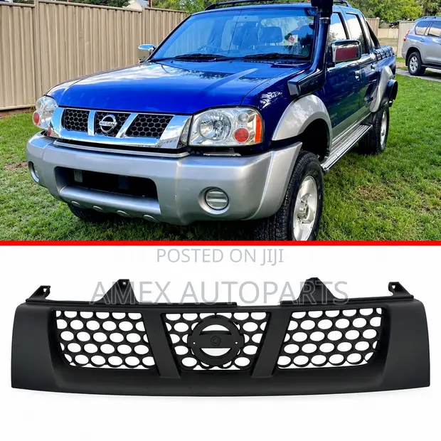 Nissan D22 Atoti Front Grille (2005 Onwards) - Grey - 1
