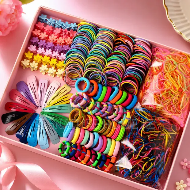 Girls Colorful Hair Bands Set - 1