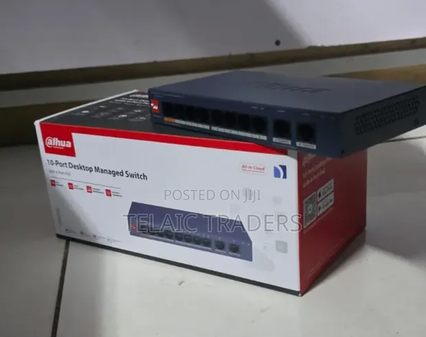 Dahua 10-Port PoE Switch DH-CS4010-8ET2GT-60 - 1