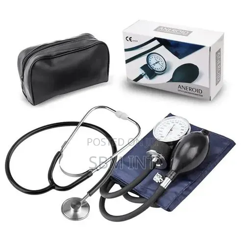 Aneroid Sphygmomanometer with Stethoscope - 1