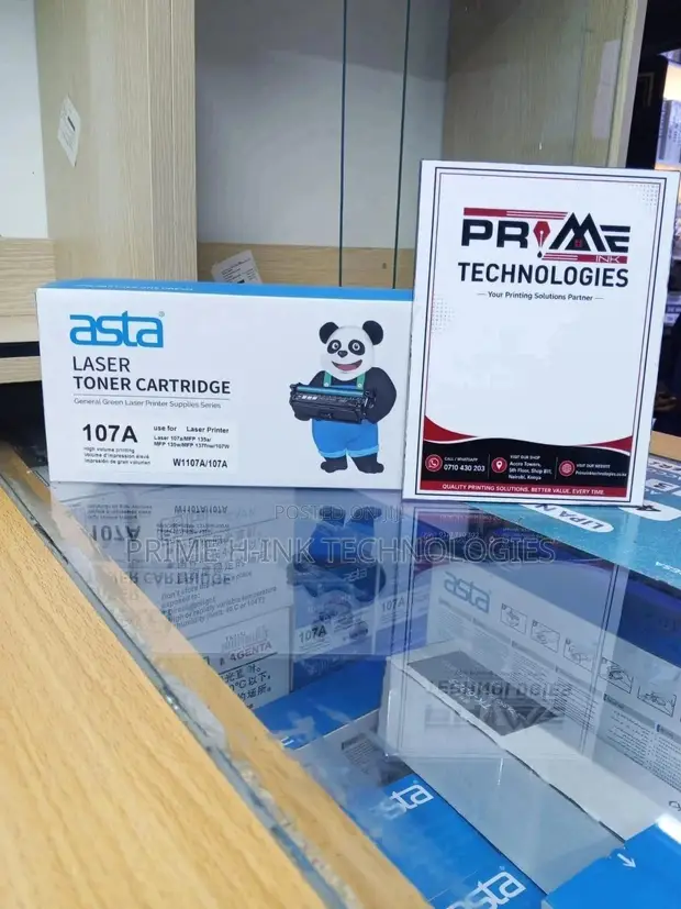 HP 107A Toner Cartridge - High Yield - 1