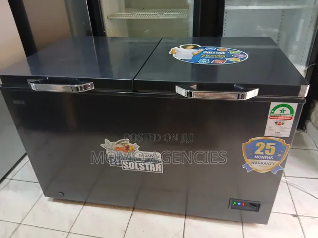 New Solstar 2-Door 342L Chest Freezer - 1