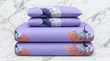 Elegant 5x6 Bedsheet Set - 4PCS Brown - 2