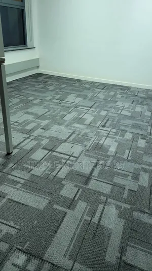 Slick Grey Office Carpet Tiles