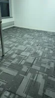 Slick Grey Office Carpet Tiles - 1
