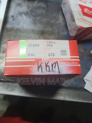 Toyota 2KD Piston Rings - Brand New