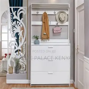 Modern Wooden Three Drawer Shoe Rack