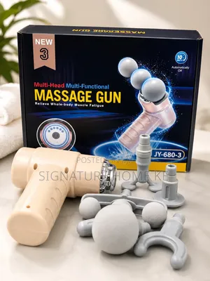 3-Head Massage Gun