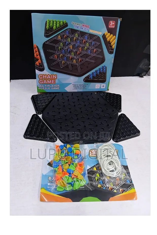 Linkeage Geometry Chain Game - Brand New - 1