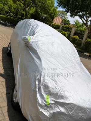All-Weather Harrier Car Cover with Reflectors - Silvery