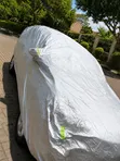 All-Weather Harrier Car Cover with Reflectors - Silvery - 1