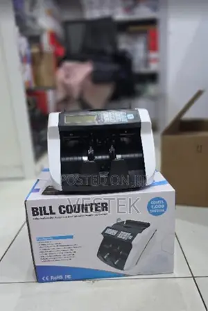 Automatic Bill Counter with UV/MG Fake Note Scanner