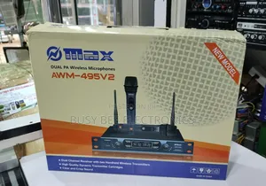 Su-Kam AWM-495V3 Dual PA Wireless Microphone System