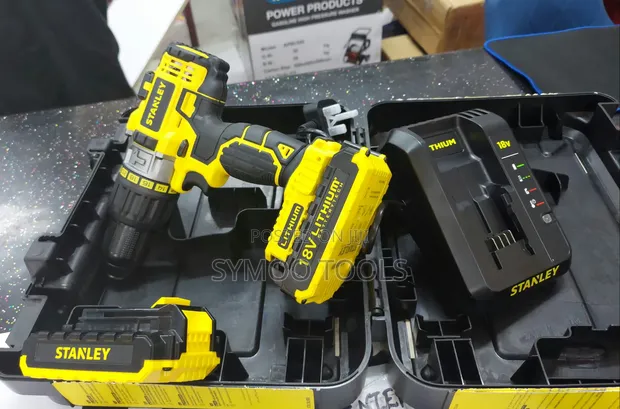 Stanley 18V Cordless Brushless Drill - 1