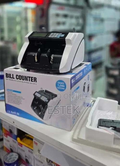 Automatic Bill Counter & Fake Note Detector - 1