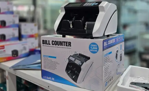 Brand New High-Speed Electronic Bill Counter Machine - 1