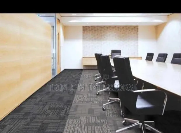 Durable Rubber Backed Carpet Tiles - 1