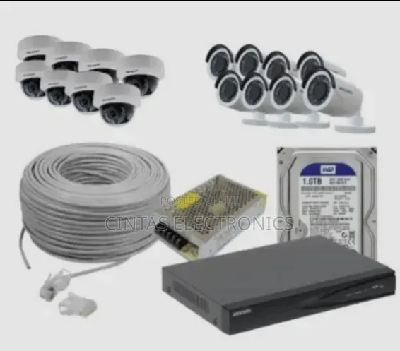 Hikvision 16-Channel Complete Security System - 1