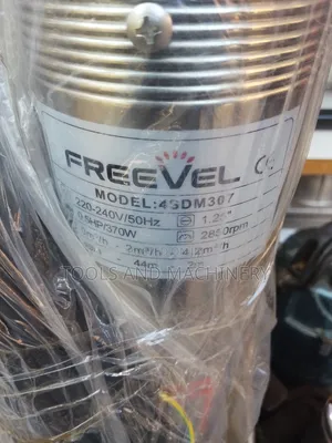 Brand New Freevel Submersible Water Pump 0.5hp/370w