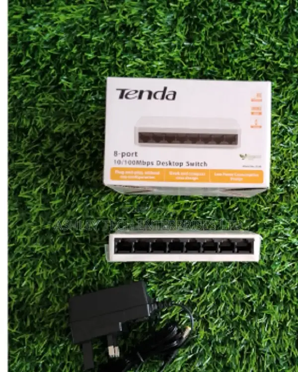Tenda 8-Port Ethernet Switch ya Desktop - 1