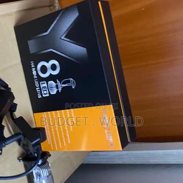 Y8 H4 LED Headlight Projector Bulbs - High/Low Beam - 1