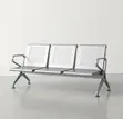 Office Waiting Bench: 3-Seater Reception Bench - 1