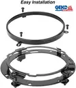 GEKO 7-Inch Round LED Headlight Mounting Bracket Ring - 5