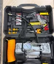 Heavy Duty 2 Cylinder Portable Air Compressor with Tools - 2