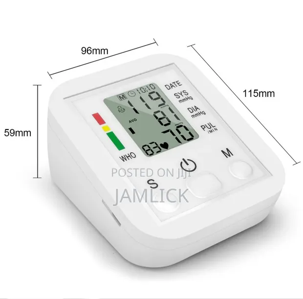 Digital Arm Blood Pressure & Pulse Monitor - 1