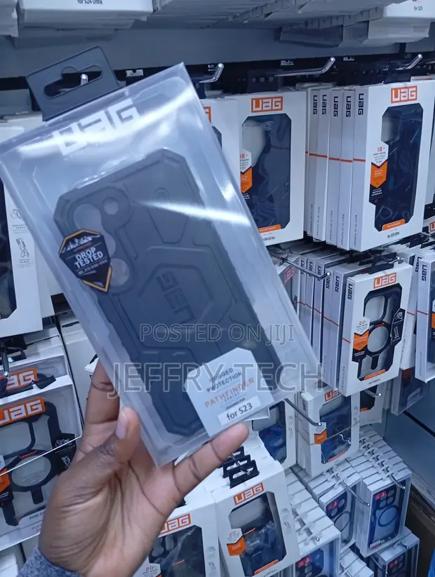 Urban Armor Gear Pathfinder Case for Samsung Galaxy S23 - Black - 1