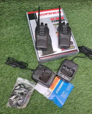 Baofeng Two-Way Walkie Talkie Long Range Radio (2-Pack)