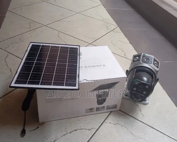 V380 Dual Lens 4G Solar PTZ CCTV Camera - 1