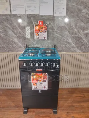 Euroken 50x55 3+1 Free Standing Cooker - Electric Oven