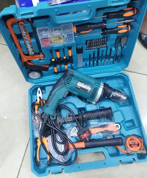 Makita 710W Electric Impact Hammer Drill Kit
