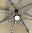 3m x 3m Solar LED Cantilever Patio Umbrella - 3