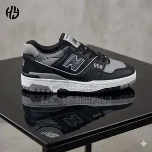 New Balance 550 Low-Top Sneakers - White Leather