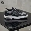 New Balance 550 Low-Top Sneakers - White Leather - 1