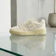 New Balance 550 Low-Top Sneakers - White Leather - 2