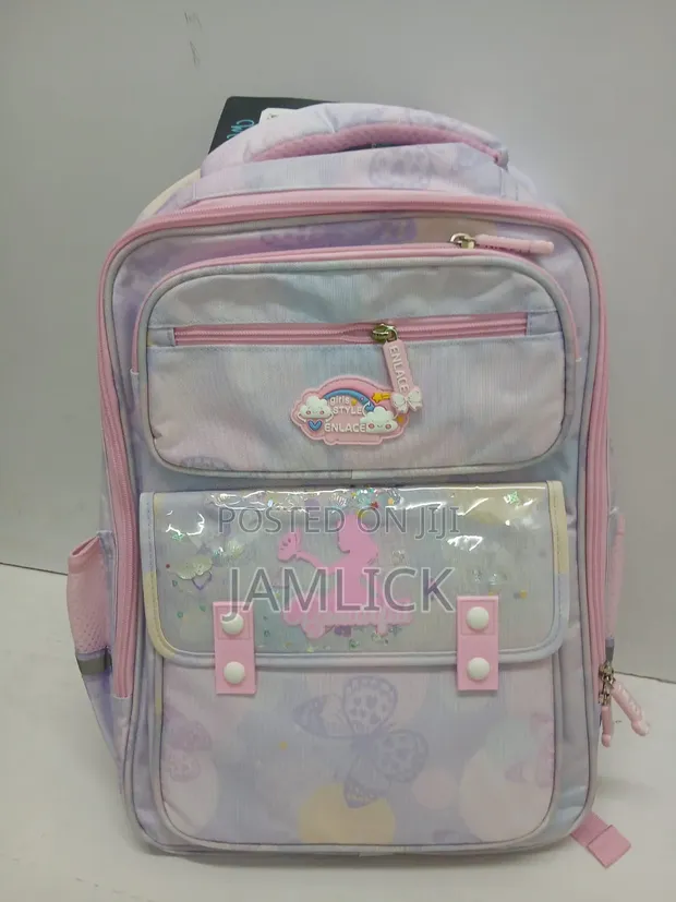 Kids Cartoon-Themed School Backpack - 1
