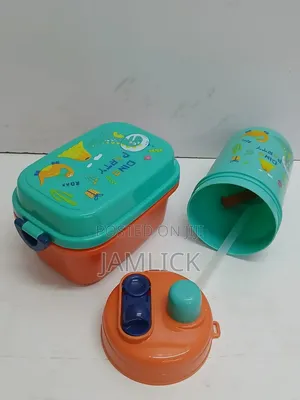 2-in-1 Kids Snack Set with Water Bottle